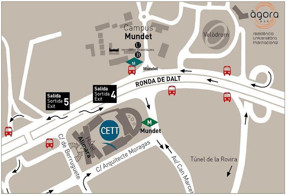 Agora Bcn. Residencia Universitaria Internacional Barcelona Zewnętrze zdjęcie
